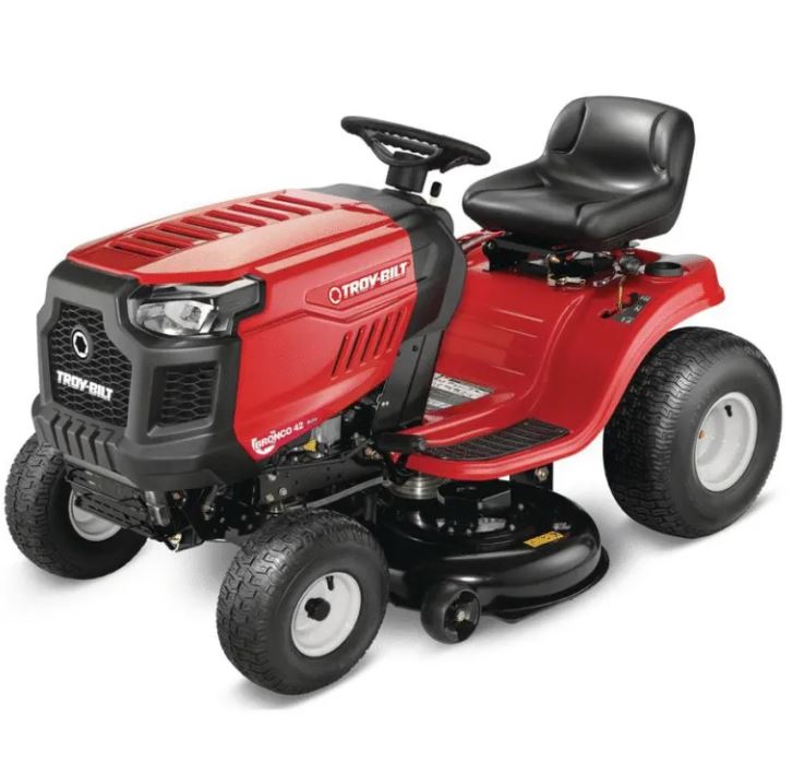 Troy-Bilt Bronco 42 – 42” 19HP Briggs & Stratton Automatic Drive Gas Riding Lawn Tractor