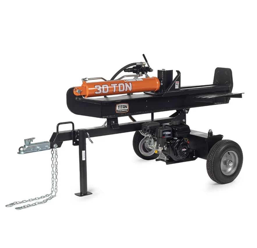 30 Ton Horizontal/Vertical Tow-Behind Log Splitter