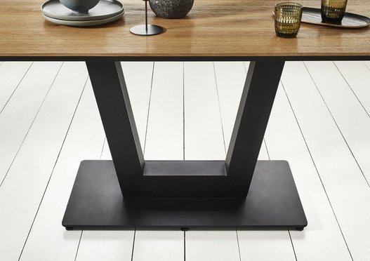 Venus Dining Table, Left Hand Facing Corner Dining Bench and Low Dining Bench