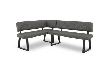 Venus Dining Table, Left Hand Facing Corner Dining Bench and Low Dining Bench