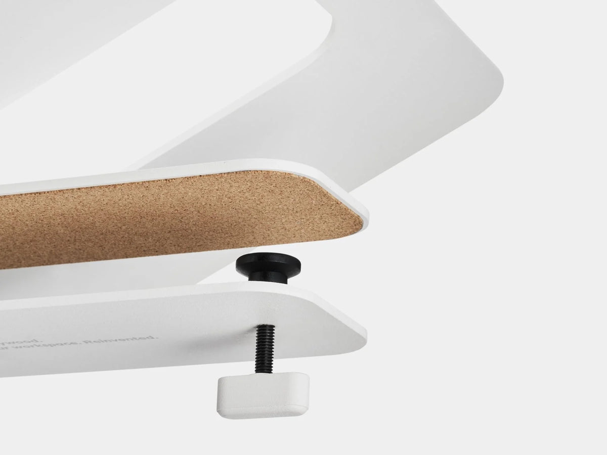 Adjustable Steel Laptop Mount for Desk Shelf