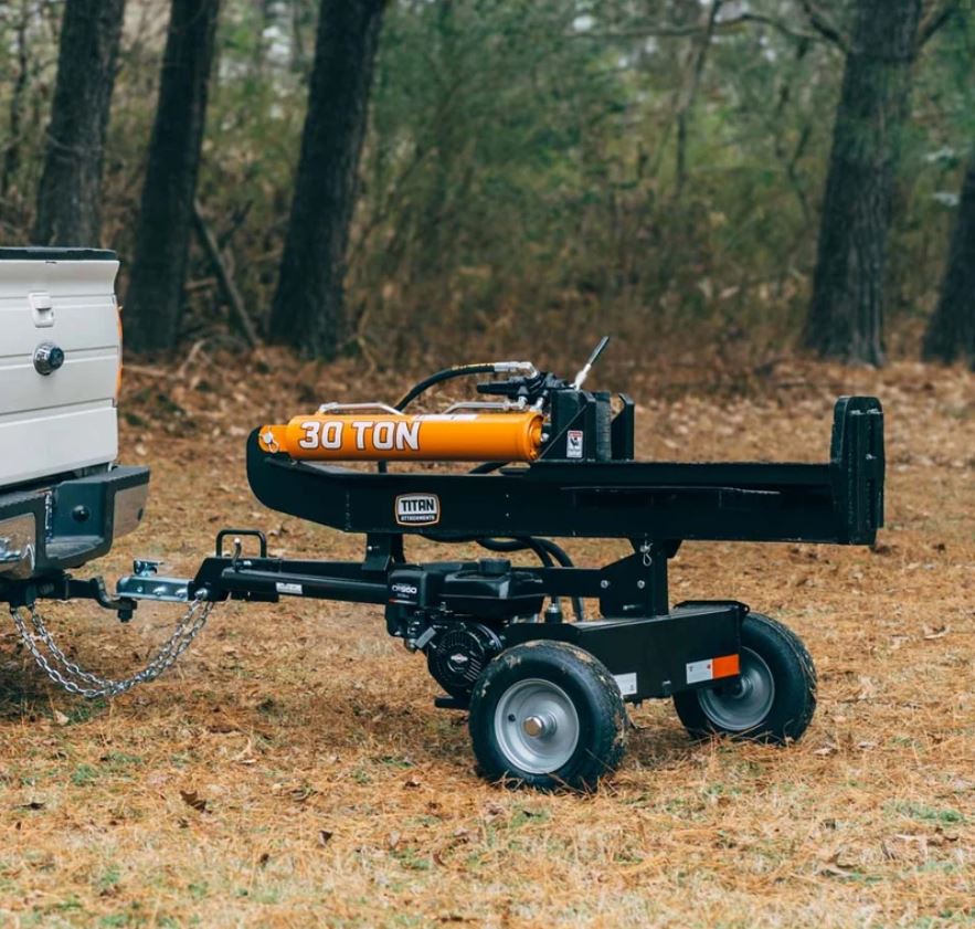 30 Ton Horizontal/Vertical Tow-Behind Log Splitter