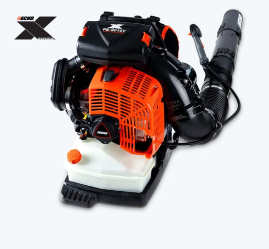 ECHO PB-9010T X Series Backpack Blower with 79.9cc Engine, 48N Blowing Force, and Vented Back Pad