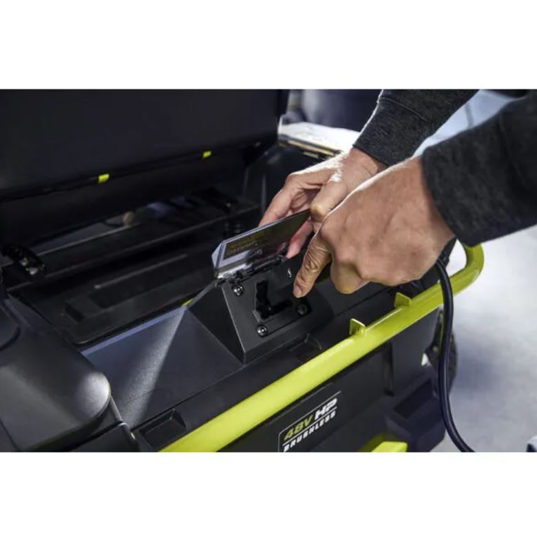 Ryobi 48V HP Brushless 54-inch 115 Ah Battery Electric Riding Zero Turn Mower