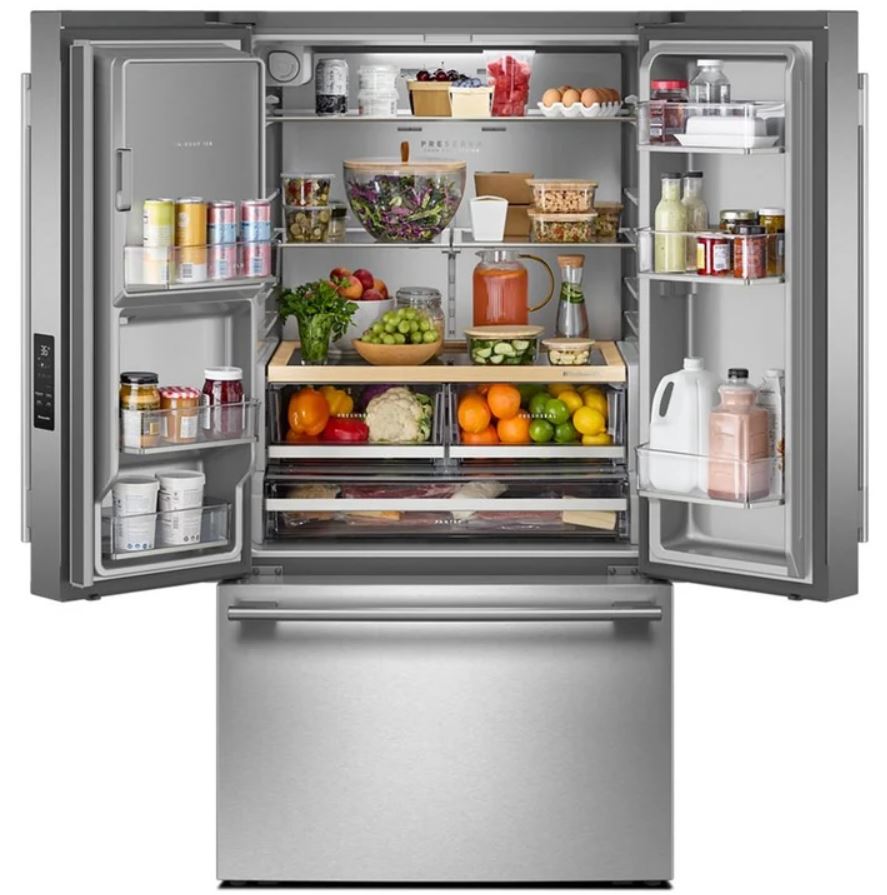 30 CuFt French Door Refrigerator in Stainless Steel