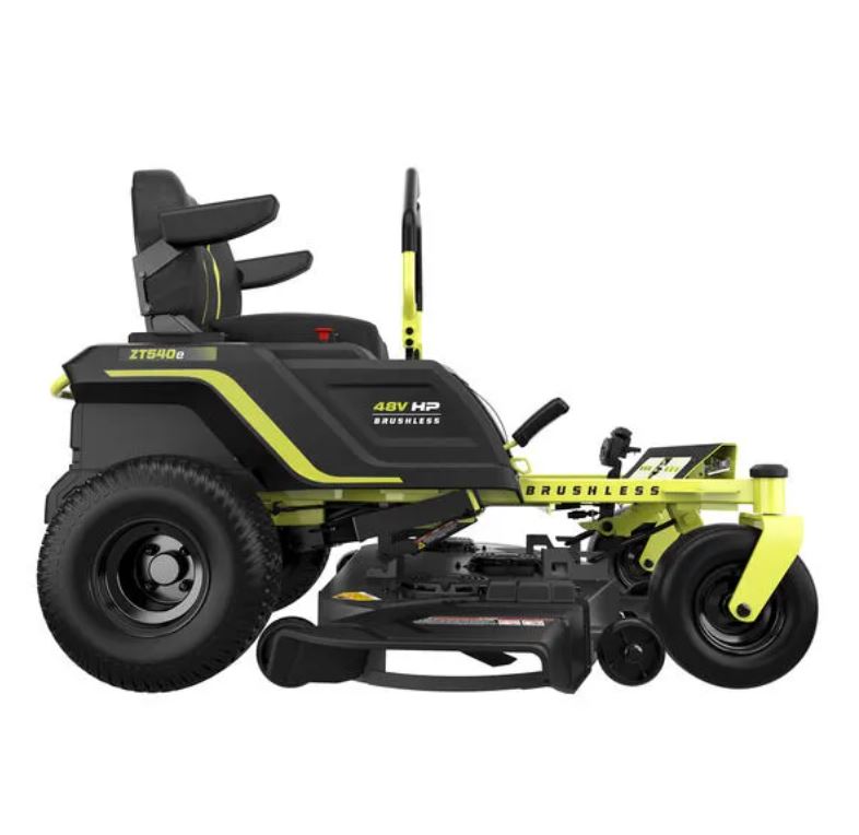 Ryobi 48V HP Brushless 54-inch 115 Ah Battery Electric Riding Zero Turn Mower