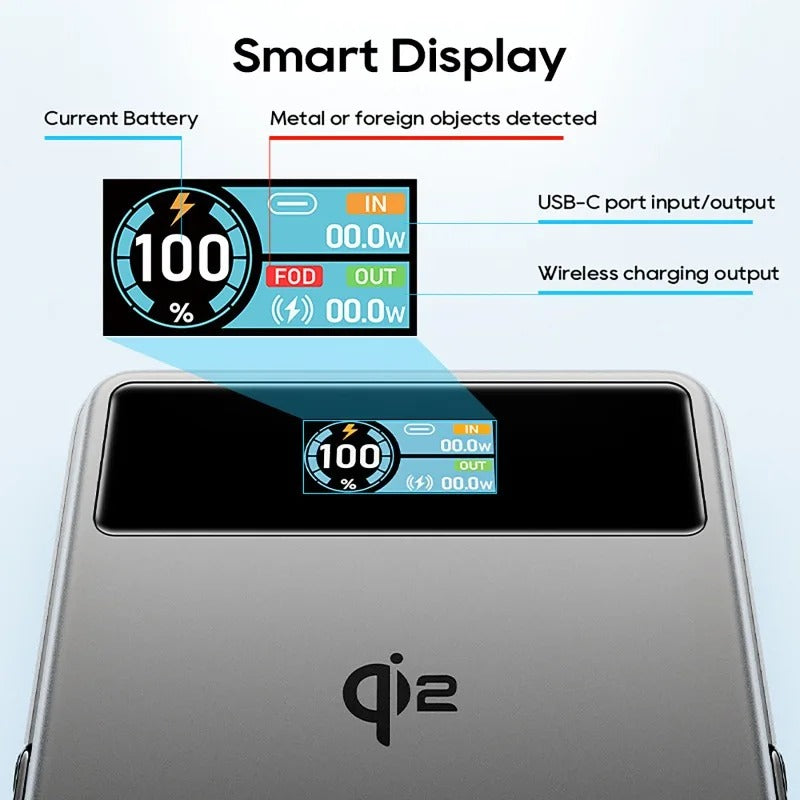 Qi2 MagSafe Power Bank 10000mAh