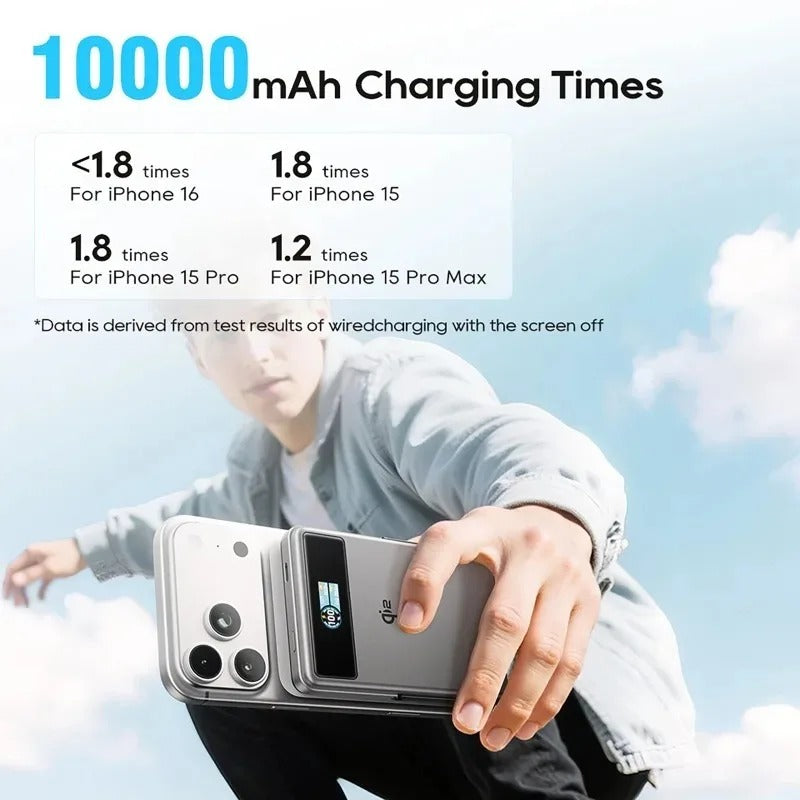 Qi2 MagSafe Power Bank 10000mAh