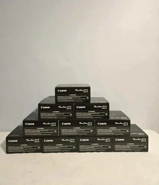 Canon PowerShot G7 X Mark III Camera Black - BRAND NEW