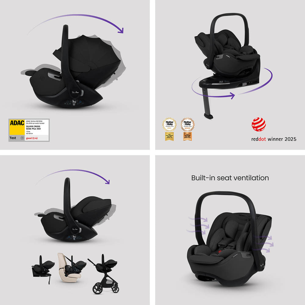 Silver Cross Travel System Pushchair Reversible Seat
